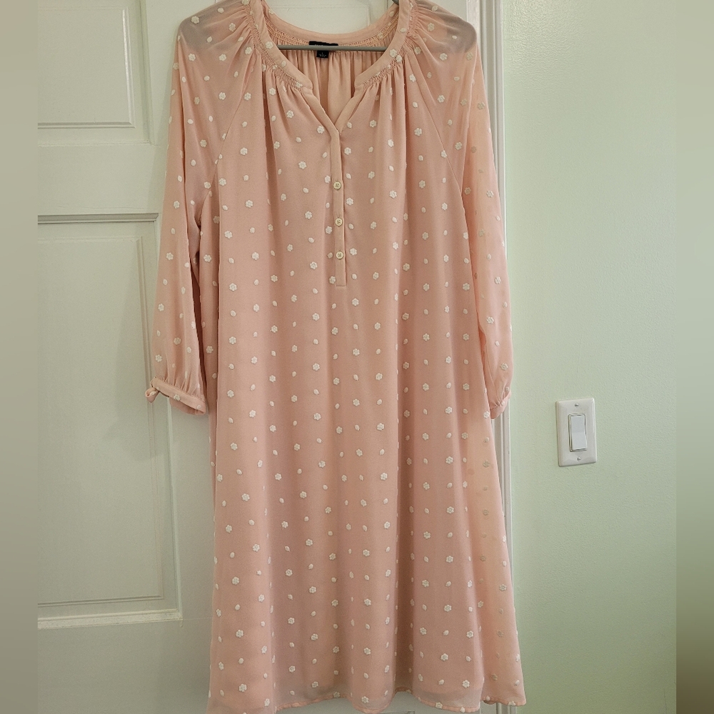 Pink Floral Dress